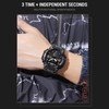 SKMEI 1965 Men Watch Professional 30M Water Resistant Double Display