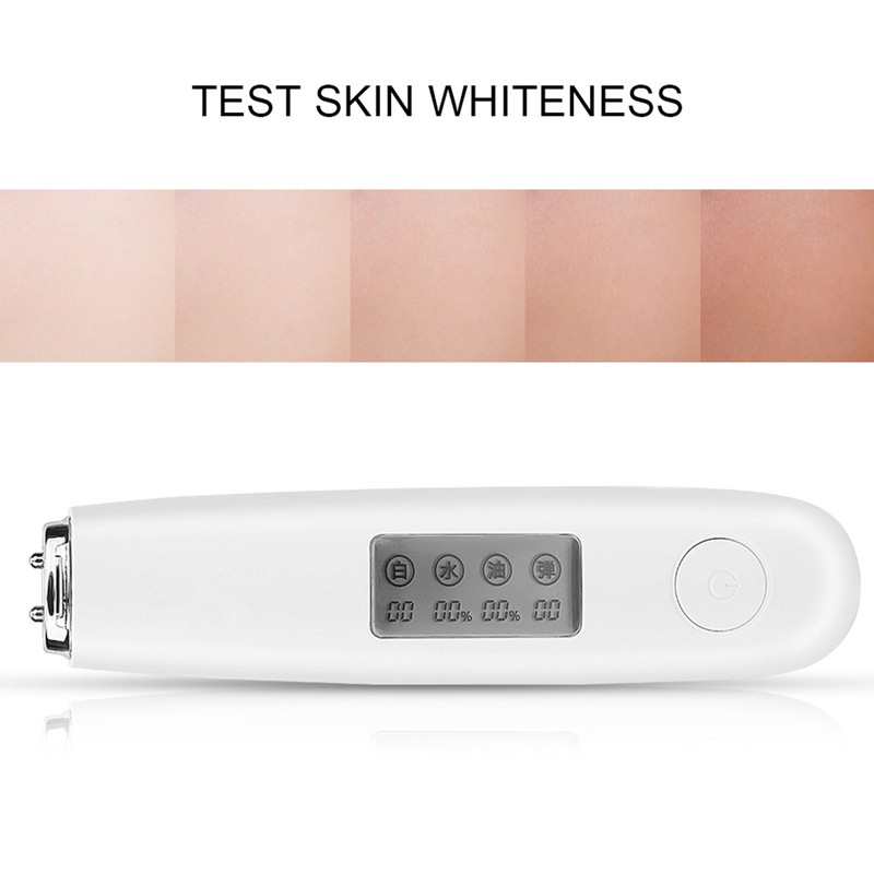 Skin Oil Content Moisture Analyzer Face Skin Elasticity Whitening Degree