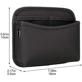 Organizador De Bolsillo Lateral Para Asiento De Automóvil: Mini Bolsa De Almacenamiento De Cuero De Pu Para Consola De Puerta De Automóvil Para Llaves, Teléfono, Gafas De , Registro Y Documentos