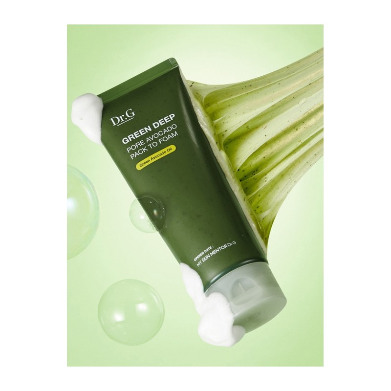 (1+1) Green Deep Pore Avocado Pack to Foam 150mL /