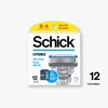 Schick Hydro 5 Sense Hydrate Razor Refills for Men, 12