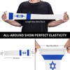 AKMCBSH Israel Flag Arm Sleeve, Cooling Arm Sleeves with National