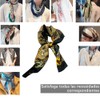 Bufandas De Seda Para Mujer Bufanda de Seda de Imitación