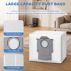 6-Pack Replacement Dust Bags for Roborock, Compatible with Q5, Q7,