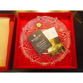 WATERFORD CRYSTAL | 1998 HARK THE HERALD ANGELS SING PLATE *NEW* 102992 SONGS 98