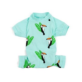 Leveret Dog Pajamas 100% Cotton Toucan Bird X-Large