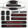 12PC Door Sill Scuff Cover Stickers For Tacoma Handle Bowl