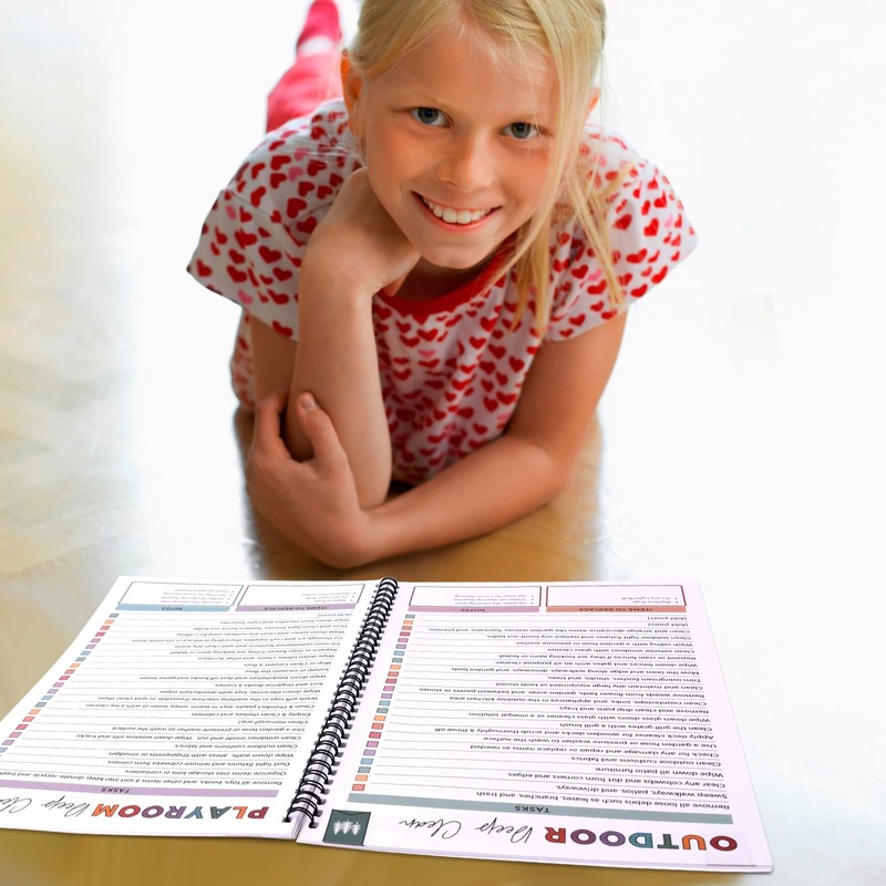 ADHD Cleaning Planner, Daily Weekly Monthly ADHD Cleaning Schedule and