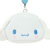 Sanrio 303291 Face Shape Pass Case & Pouch, Cinnamo Roll,