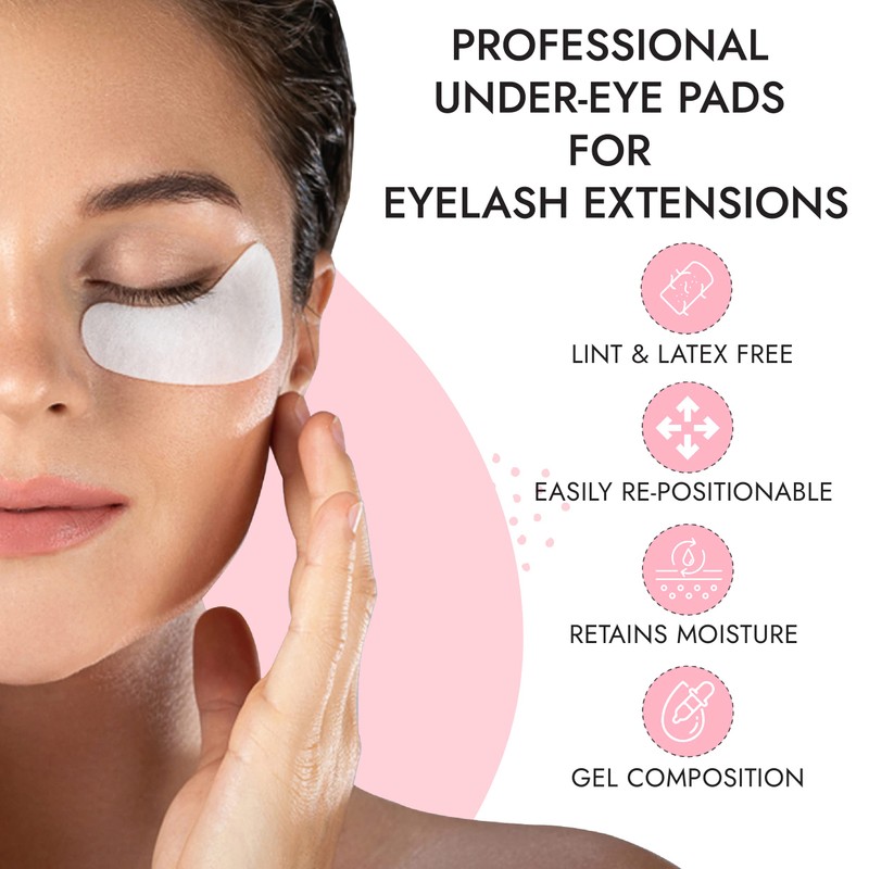3D Beauty Biogel Eye Pads For Eyelash Extension, Under Eye