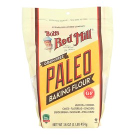 UD_Bob's Red Mill-Case of 4-16 oz Paleo Baking Flour Dry Bulk Soy Buckwheat Semolina Wheat-Free Bread Flour for Bakeries