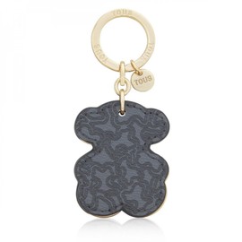 TOUS Triple Bear Keychain 2002203851 black, Black/White