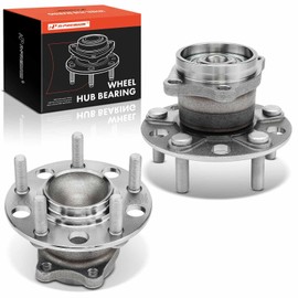 A-Premium 2 x Rear Wheel Bearing and Hub Assembly with 5-Lug Compatible with Dodge Avenger 2008-2010, Caliber 2007-2011 & Chrysler Sebring 2007