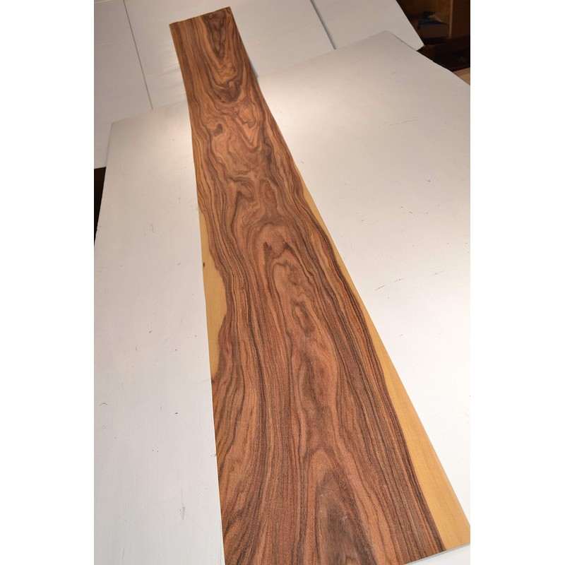 Santos Rosewood Raw Wood Veneer Sheets 9.5 x 80 inches