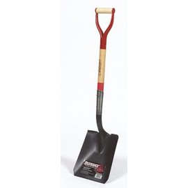RazorBack 42116 6.25" X 8.75" X 40.63" Square Point Forward-Turn Step Shovel