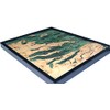 Grand Traverse Bay 3-D Nautical Wood Chart, 16" x 20"