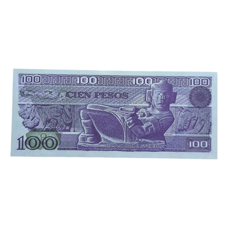 Billete Cien Pesos Venustiano Carranza Serie Se