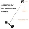 Undercarriage Pressure Washer Cleaner,Water Broom for Power Washer Undercarriage Attachment