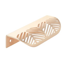 TopHomer Door Handle 117mm x 44mm Leaf Shaped Handles for Kitchen Cabinet Drawer Cabinet Hardware Decorative Furniture Knobs