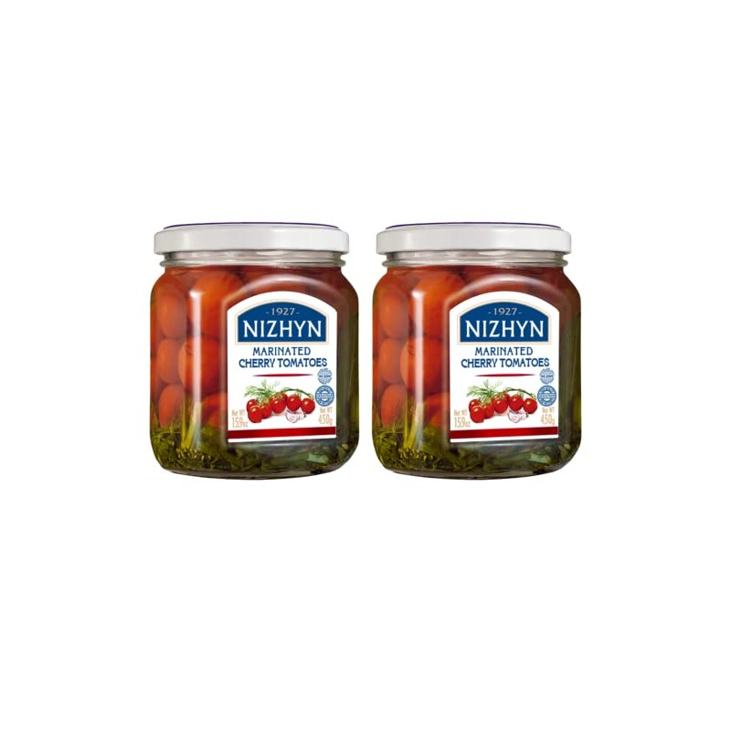 Nezhin Marinated Cherry Tomatoes, Made from Fresh, No Preservatives Added