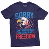 Fourth of July Funny Shirt Freedom American USA Patriotic Eagle