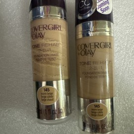 COVERGIRL 2 Covergirl + Olay Tone Rehab Foundation | Base CC Cream 145 Warm Beige