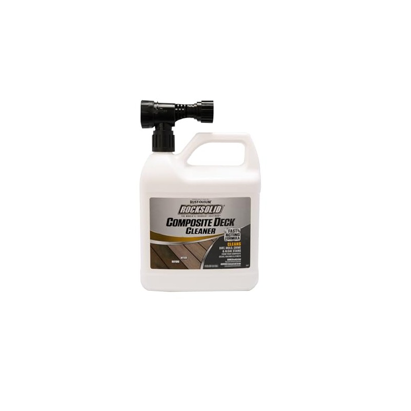 Rust-Oleum 350552 RockSolid Composite Deck Cleaner, 56 Ounce