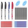 AllisWay Erasable Pens, Erasable Gel Pens, 0.5 mm Erasable Pens,