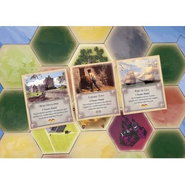 Tabletop Monthly Longest Turn, Most Developed and Port of Call Cards compatible with Catan's Settlers of Catan 5th Edition, Seafarers, Cities and Knights and Catan Expansions
