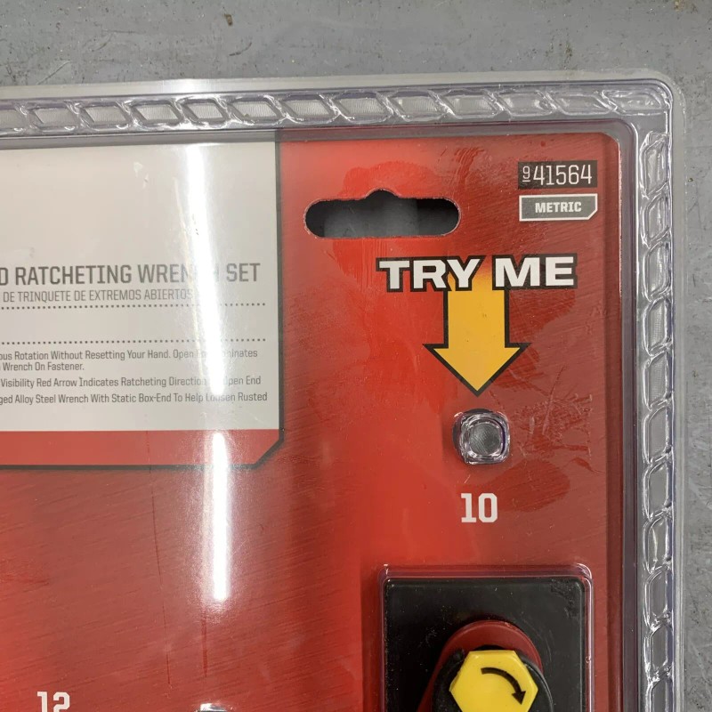 Craftsman 941564 MACH Series 5Pc. Open End Ratcheting Combo Wrench