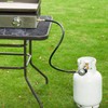Jakivew 3 FT Propane Adapter Hose with Regulator for Blackstone