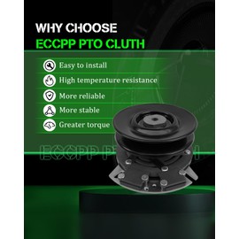 ECCPP New Electric Lawn Mower Electric PTO CLUTCH Kits 3813 Compatible With Sears Craftsman: 3813 / Swisher: 3813