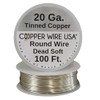 20 Ga Tinned Copper Buss Wire 100 Ft. Spool