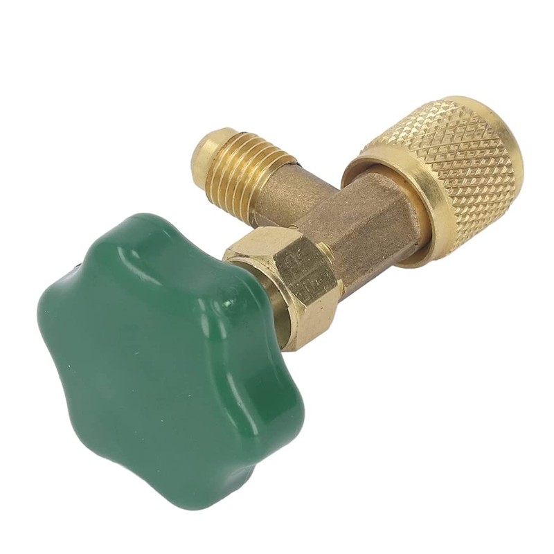 REFRIGERATION GAS R600 R600a BOTTLE ADAPTOR HAND VALVE HS-341