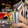 Boston Shaker - Juego de coctelera profesional de acero inoxidable
