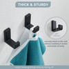 Angle Simple Bathroom Towel Hooks, SUS 304 Stainless Steel Robe