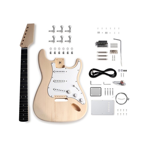Fistrock DIY Electric Guitar Kit Beginner Kits 6 String Right