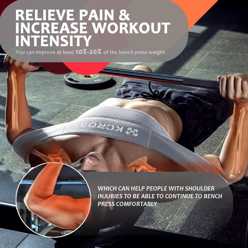 KCROSS Bench Press Band for Men and Women, Weight Lifting