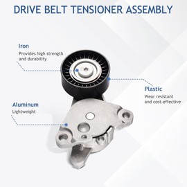 16620-0T040 Belt Tensioner Compatible for Toyota Corolla 1.8L 2ZRFAE 2020-2022 Replaces 166200T040