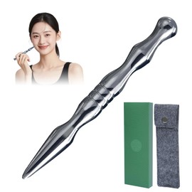 Geppaku 99.9% Terahertz Ore Cassa Stick, Jointly Developed by Acupressure Masters, Special Grip Design, Acupressure Point Pushing Rod, Compatible with Scalp, Face, Foot Points, Myofascial Release