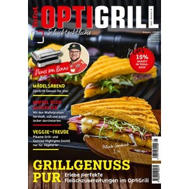 Tefal OptiGrill Magazin - Grillgenuss pur!: Grillgenuss pur - Veggie Lust - Waffel-Rezepte und vieles mehr...01/2025