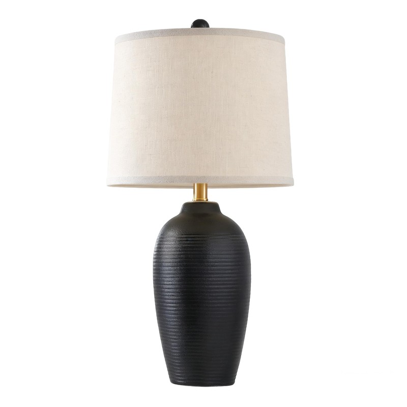 AIEAMPDO 25" Retro Vintage Ceramic Table Lamp for Living Room