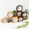 KATOMOKU Dual Use Clock 5, Natural, Km-112NARC, Multipurpose Wall-Mounted Atomic