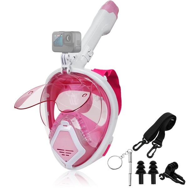 Snorkeling Gear for Adults, Full Face Snorkel Mask Adults with