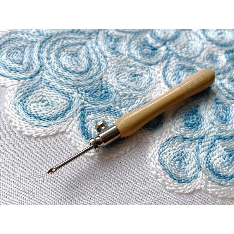 Lavor Punch Needle Set with 3 Punch Needle Sizes and