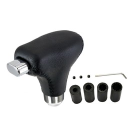 Mobestech Heavy Weighted Shifter Knob Car Shift Knobs Cover Auto Parts Universal Gear Knob Pu Leather Gear Stick Knob Automatic Transmission Car Auto Accessory