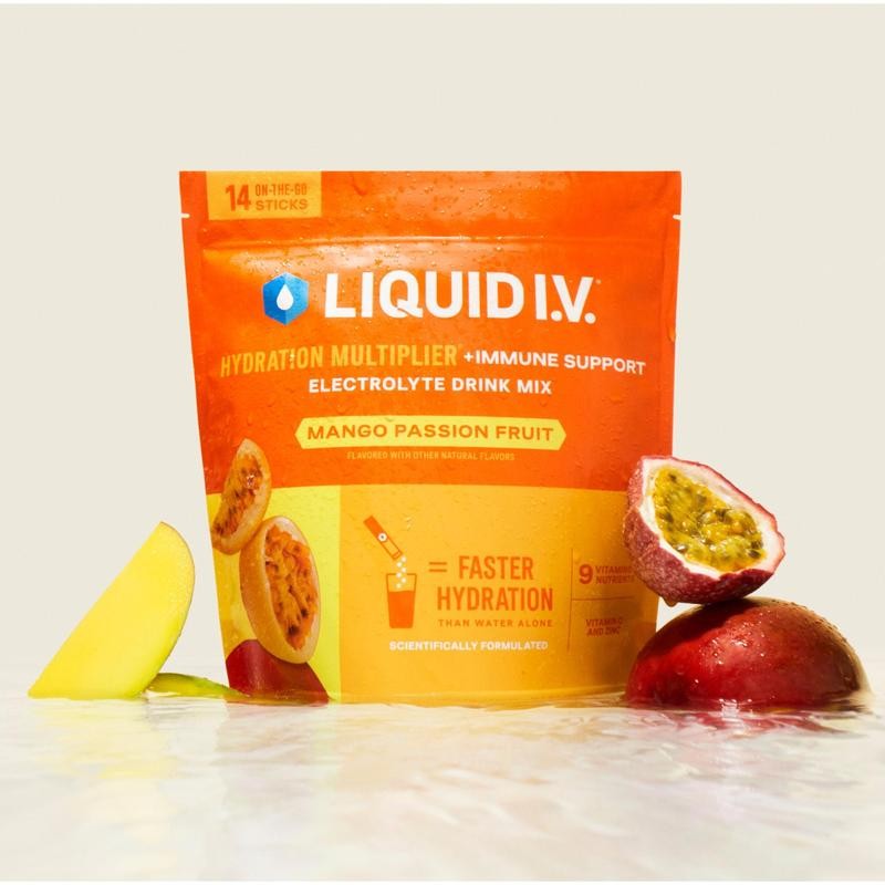 Liquid I.V. Hydration Multiplier +Immune Support - Mango Passionfruit -