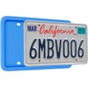 Silicone License Plate Frames, Universal US Car License Plate Holders