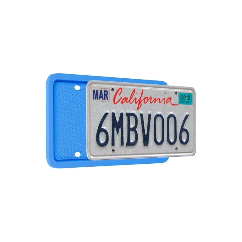 Silicone License Plate Frames, Universal US Car License Plate Holders