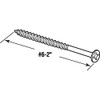 Prime-Line MPSC7849-100 Drywall Screws, #6 x 2 In., Coarse Thread,